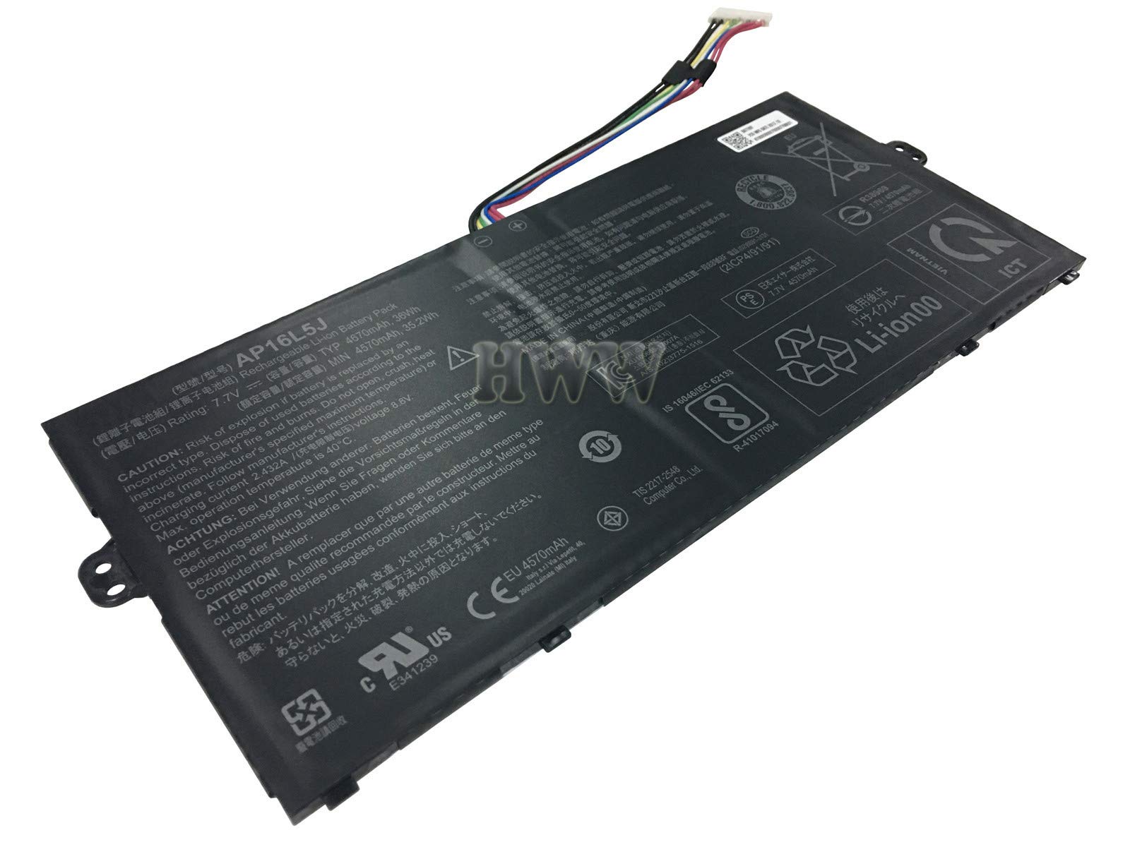 AP16L5J Acer Laptop Battery for Acer Chromebook Spin 311 CP311-2H, SF514 Series Laptop Batteries JS Bazar