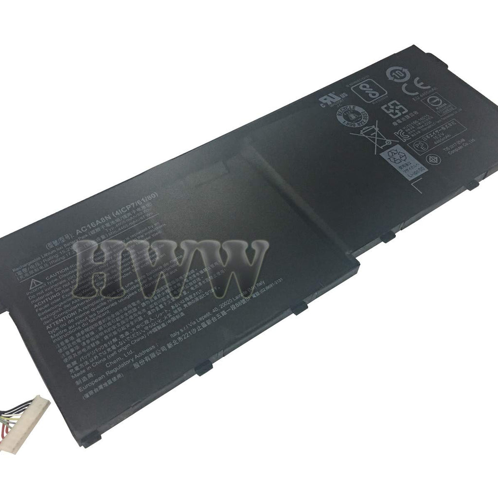 AC16A8N Replacement Acer Aspire V15 V17 Nitro BE VN7-593G VN7-793G VN7-791G Replacement Laptop Battery