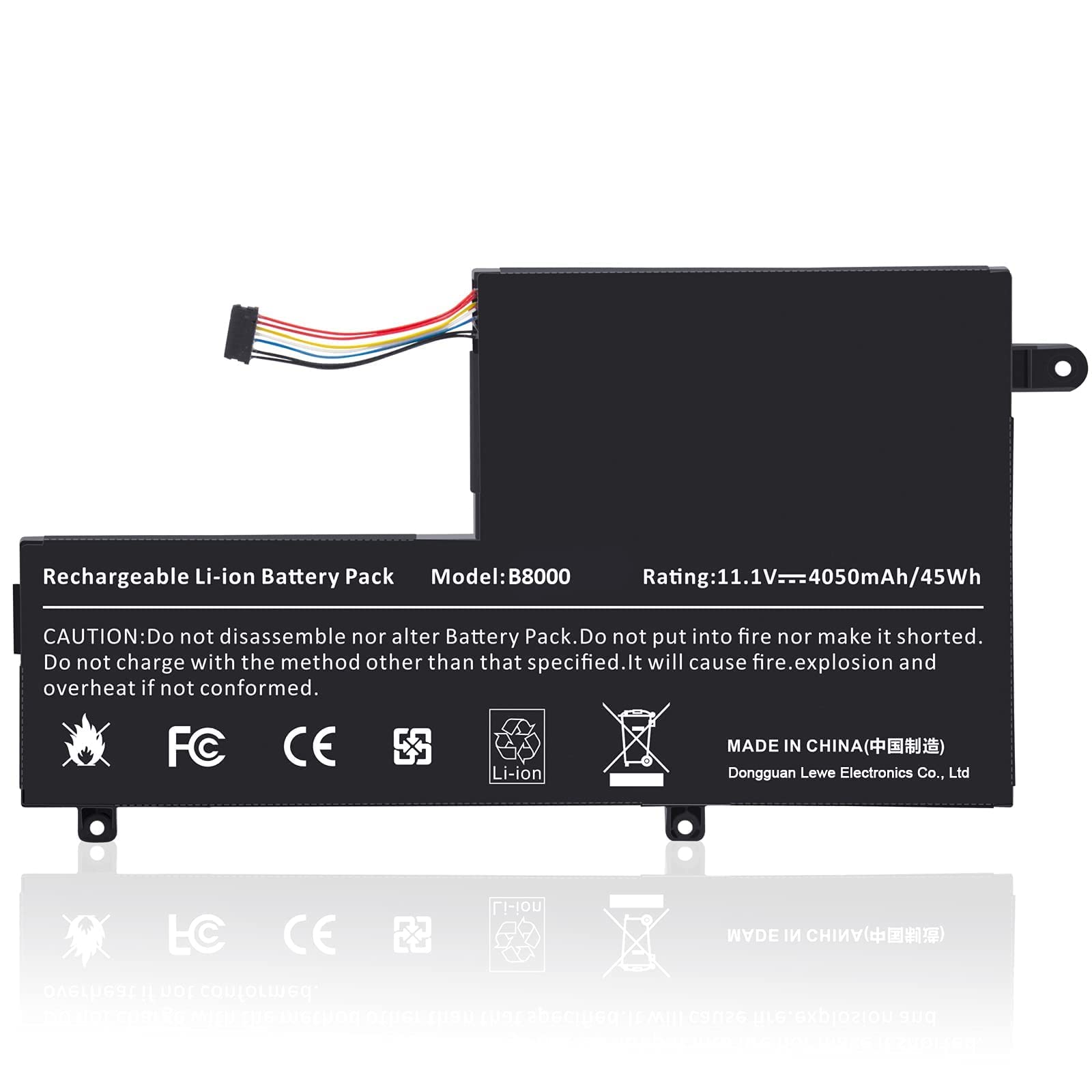 L14L2P21 L14M2P21 Lenovo Yoga 500-14IBD, 500-15ISK Edge 2-1580 Flex 3-1435 Flex 3-1470 PC Replacement Laptop Battery