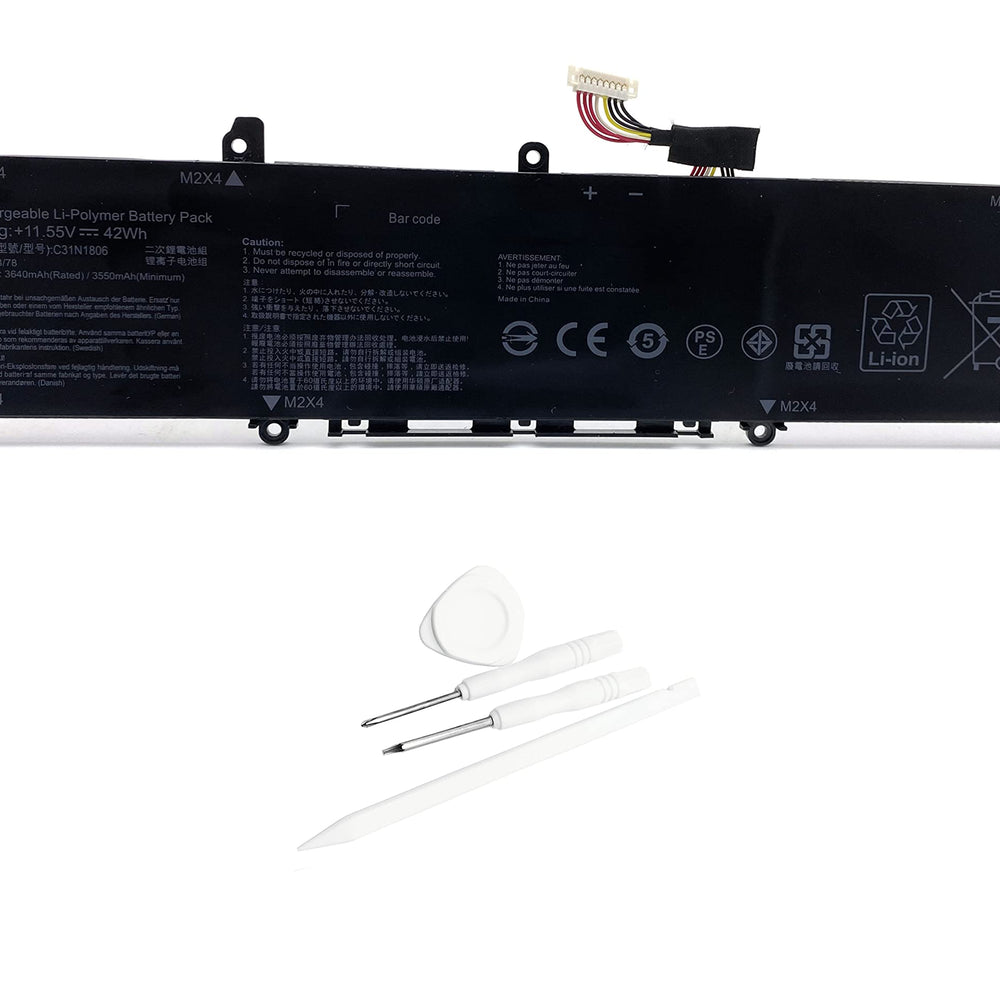 C31N1806 Asus VivoBook S13 S330FA-EY008T, VivoBook S13 S330UA-EY007TS Replacement Laptop Battery - JS Bazar