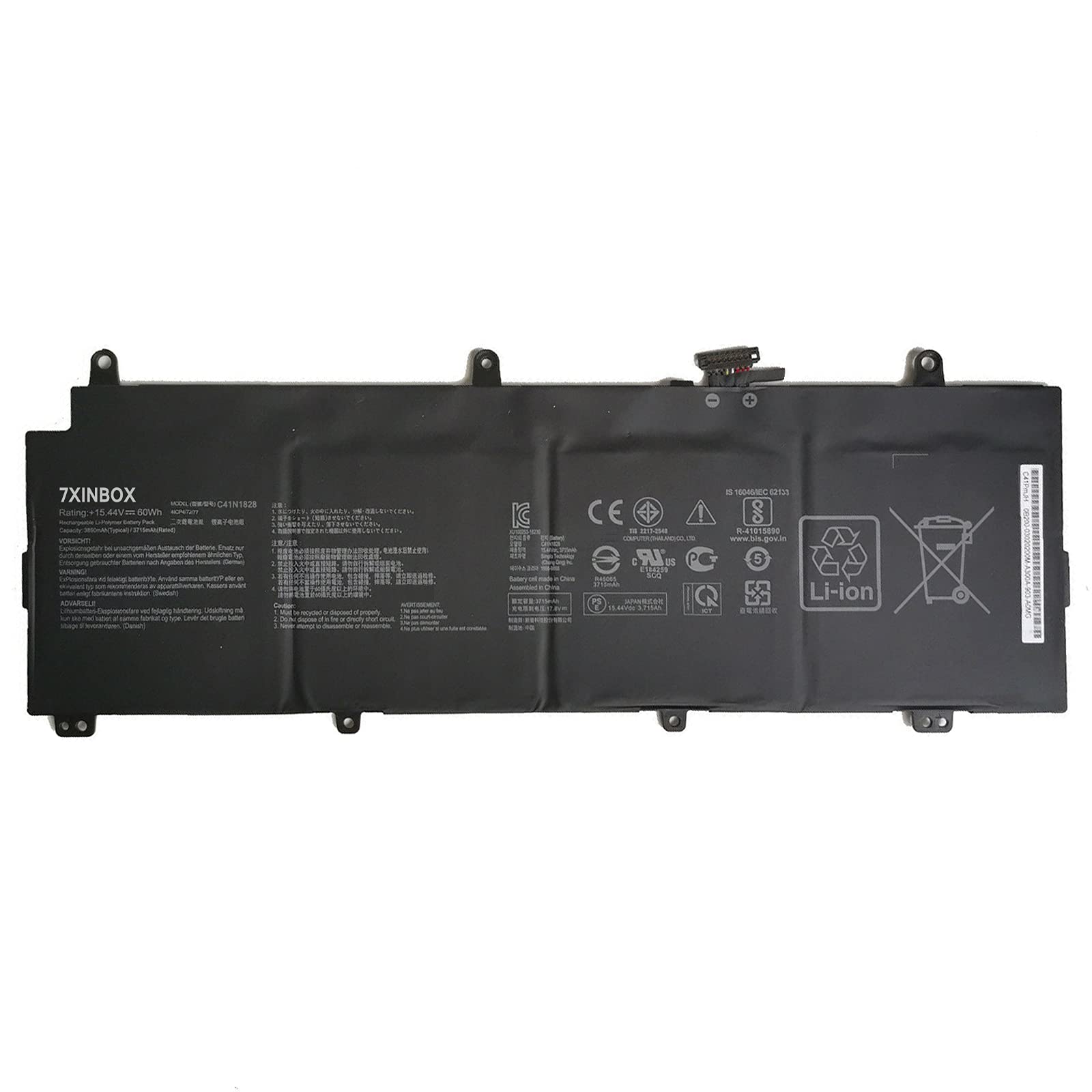 C41N1828 Asus ROG Zephyrus S GX531GV-ES007T, GX531GW-ES006T Asus Laptop Battery Laptop Batteries JS Bazar