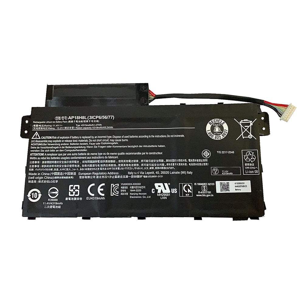 AP18H8L Acer Aspire 5 A514-51-312T, Spin 3 SP314-53N Series Replacement Laptop Battery - JS Bazar