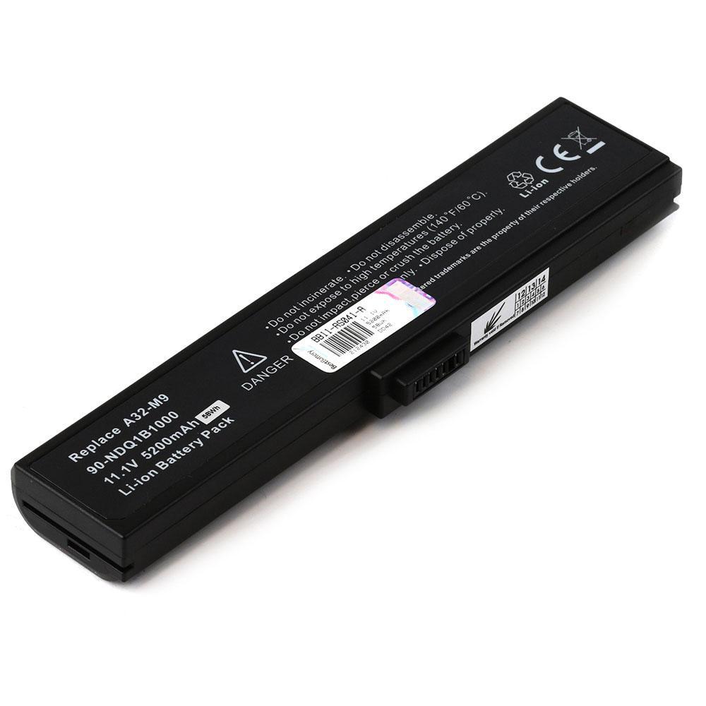 Asus 70-NDQ1B2000, W7F, W7S, M9 Series Replacement Laptop Battery - JS Bazar