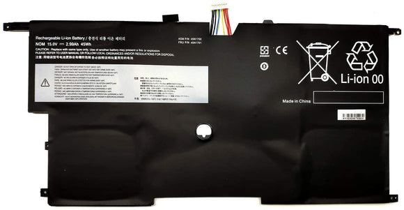 45Wh 45N1701 45N1702 45N1703 Lenovo ThinkPad New X1 X1C Carbon Gen 2 14 i7-4600 20A7 20A8 Replacement Laptop Battery