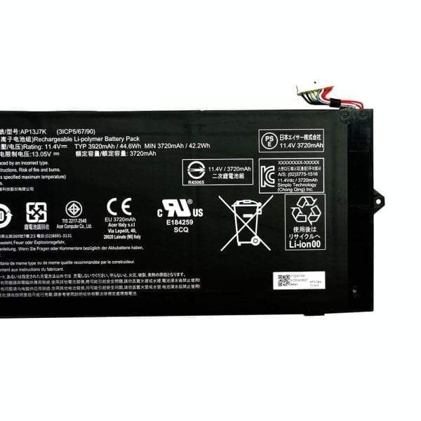 AP13J7K Acer Laptop Battery for Acer ChromeBook C740 Series Laptop Batteries JS Bazar