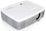 Optoma W400 WXGA 4000 ANSI Lumens DLP Projector, 3D Ready, White : 95.78C01GC0E