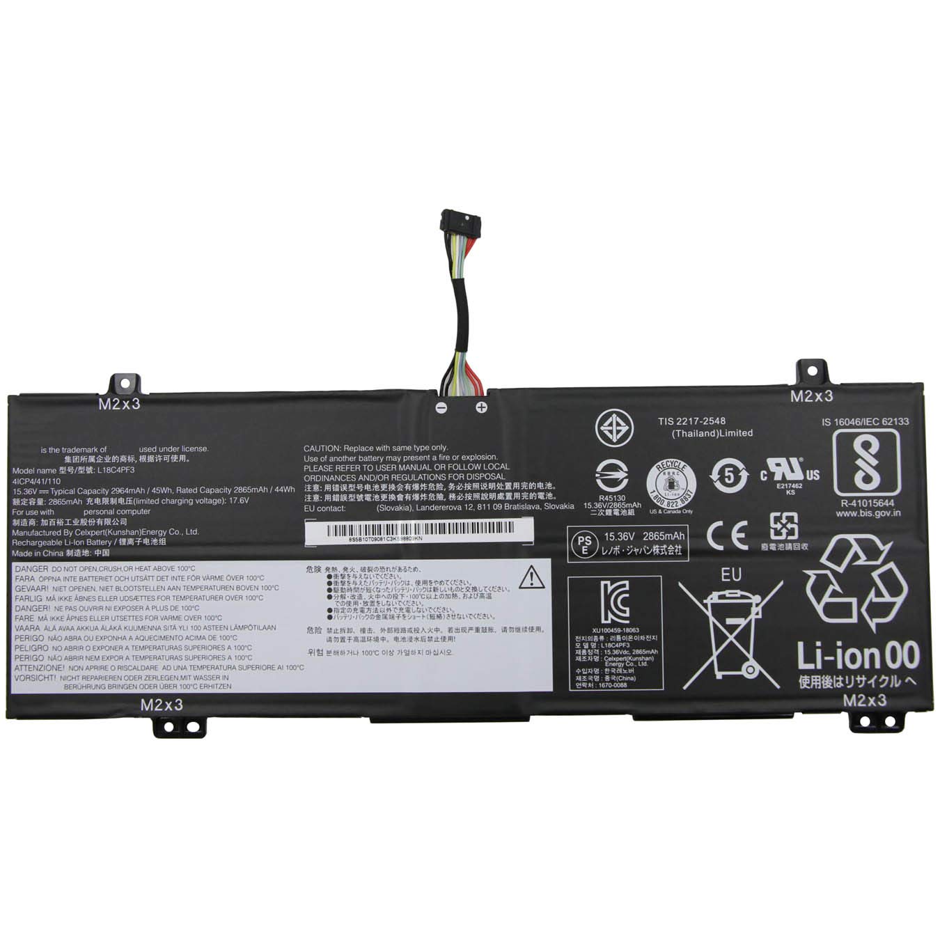 L18C4PF3 Lenovo IdeaPad C340-14API 81N6009EGE, IdeaPad C340-14API 81N600A7GE Replacement Laptop Battery Laptop Battery JS Bazar