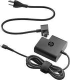 65W HP Laptop charger for HP Elite X2 1012 G2 (1KE33AW), EliteBook X360 1020 G2-1EQ21EA, Spectre 13-AF005NF USB C Laptop Charger JS Bazar