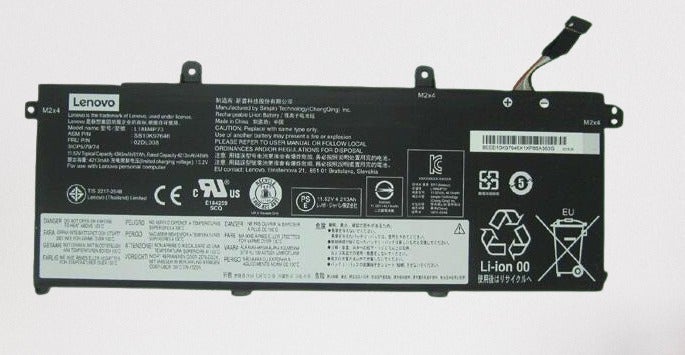 Lenovo ThinkPad T490 T590 L18C3P71 L18M3P71 L18S3P71 L18M4P73 SB10K97645 Replacement Laptop Battery - JS Bazar