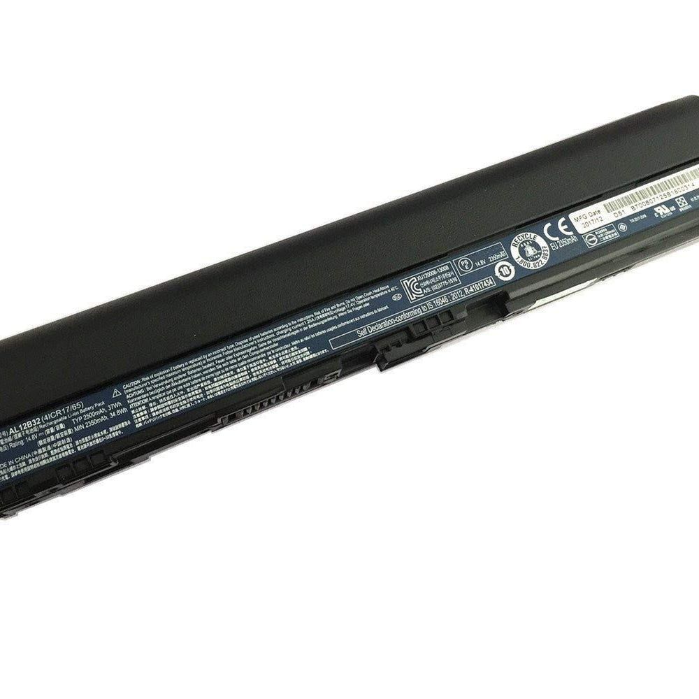 Acer Aspire One 756 725 V5-171 B113 B113M AL12X32 AL12A31 AL12B32 14.8V Replacement Laptop Battery - JS Bazar