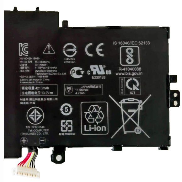 C31N1811 Asus ZenBook 14 UX433FA-A5139R, ZenBook UX430UA-GV445T Replacement Laptop Battery