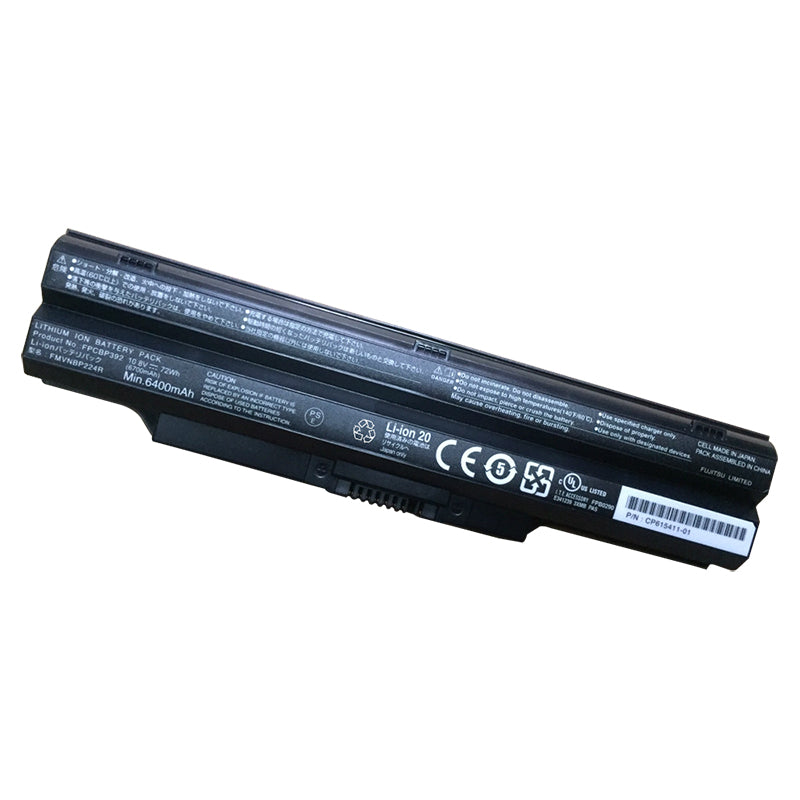 Fujitsu LifeBook SH782, FMVNBP223 FMVNBP223 FMVNBP224 FPCBP390 FPCBP392 FPCBP393 10.8V 72Wh 6700mAh Fujitsu Laptop Battery Laptop Batteries JS Bazar