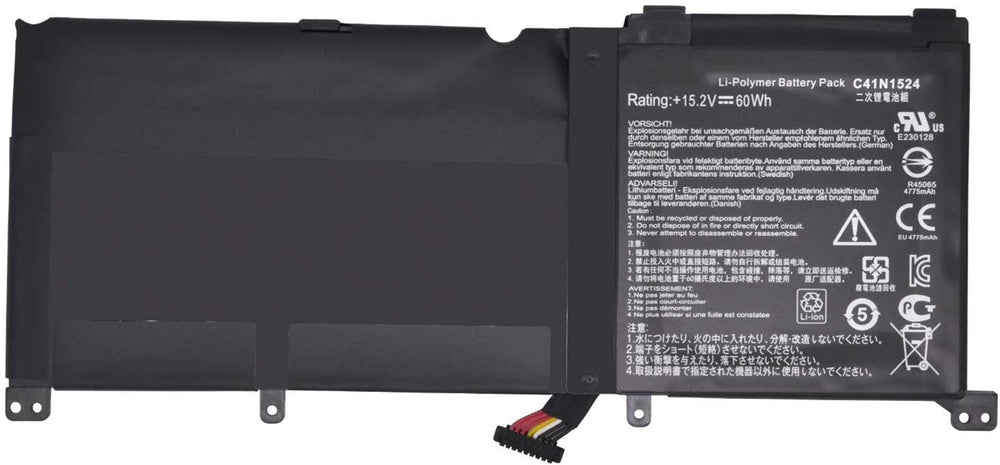 C41N1524 Asus Zenbook N501VW, ROG G501VW-BSI7N25 Replacement Laptop Battery - JS Bazar