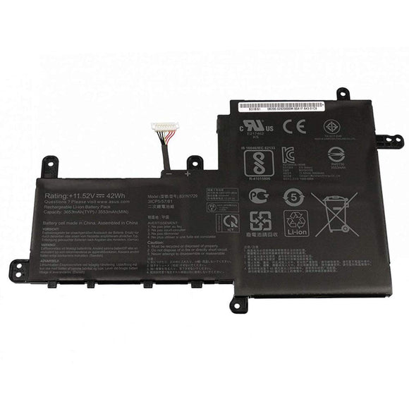 B31N1729 Asus VivoBook S15 K530FN-EJ219R, X530UA-1G, X530UA-2F Replacement Laptop Battery
